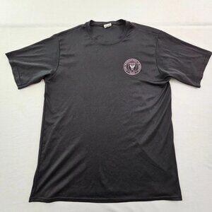 Inter Miami Black Short Sleeve Performance T-Shirt Men's L